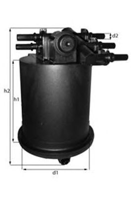 MAGNETI MARELLI 154066345700 -  Топливный фильтр